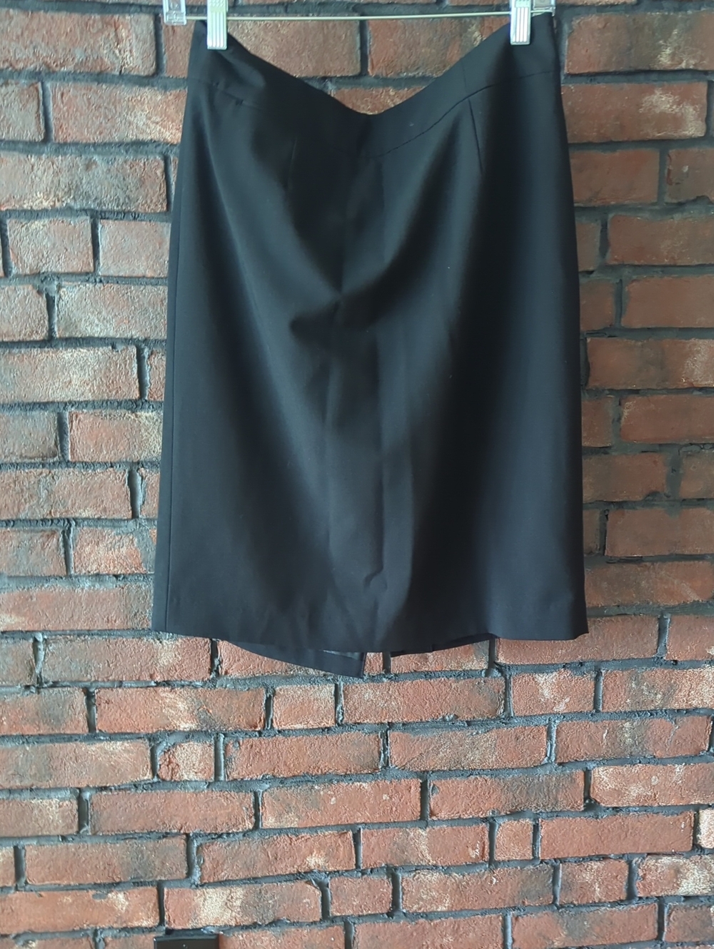 Calvin Klein Black V-Waist Pencil Skirt